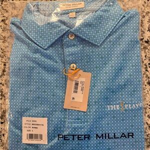 Peter Millar Blue Men's Shirt